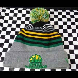 SEATTLE SUPER SONICS BEANIE BASKETBALL NBA
